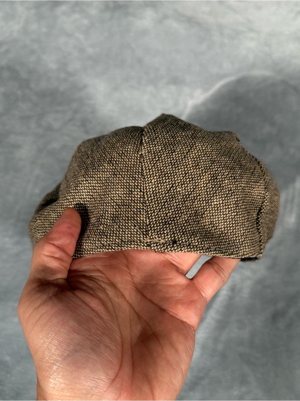 Patrick Francis Ireland Newsboy Flat Cap Mens Large Acrylic Wool Tweed - Picture 3 of 5